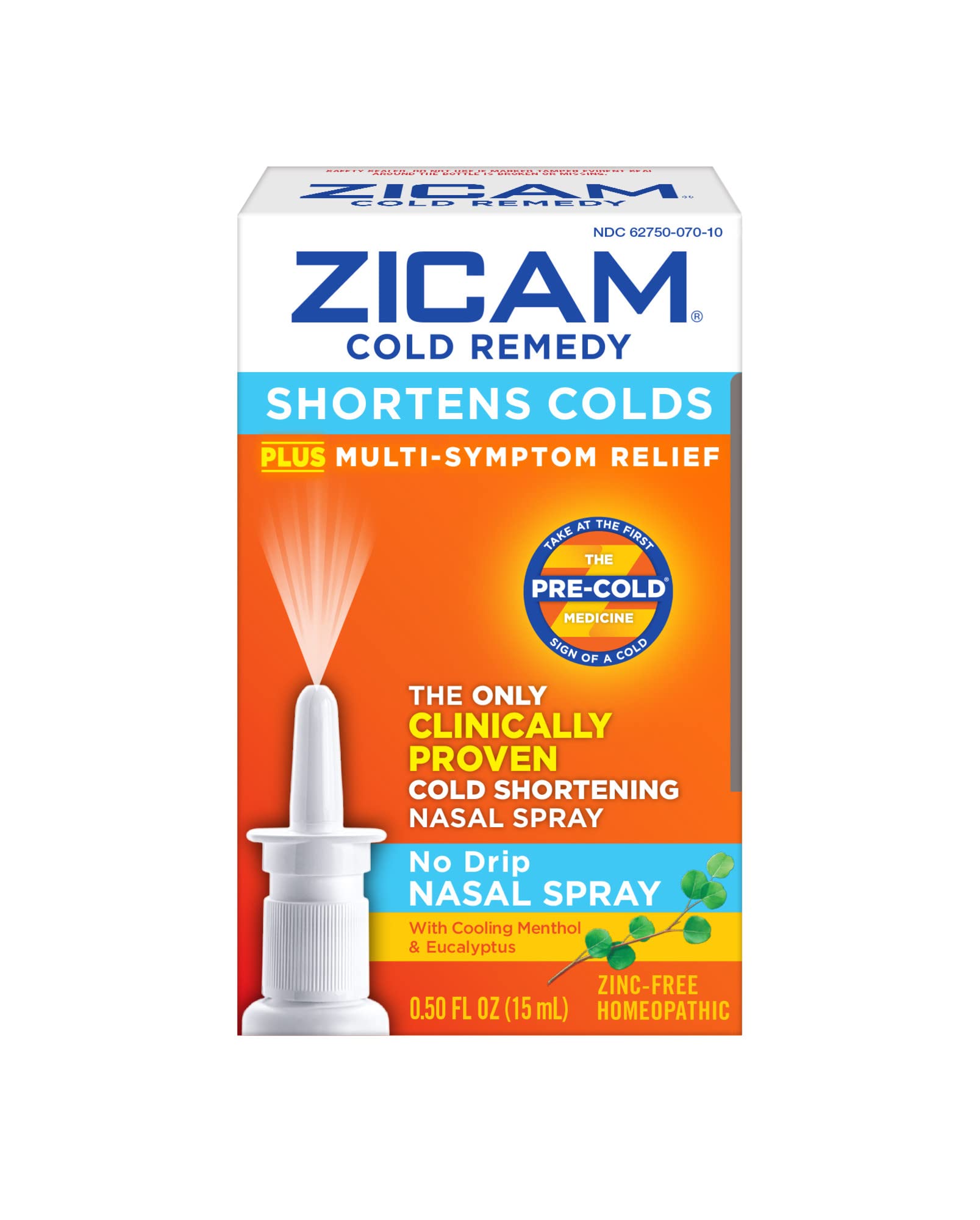 Amazon.com: Zicam Cold Remedy No-Drip Nasal Spray with Cooling